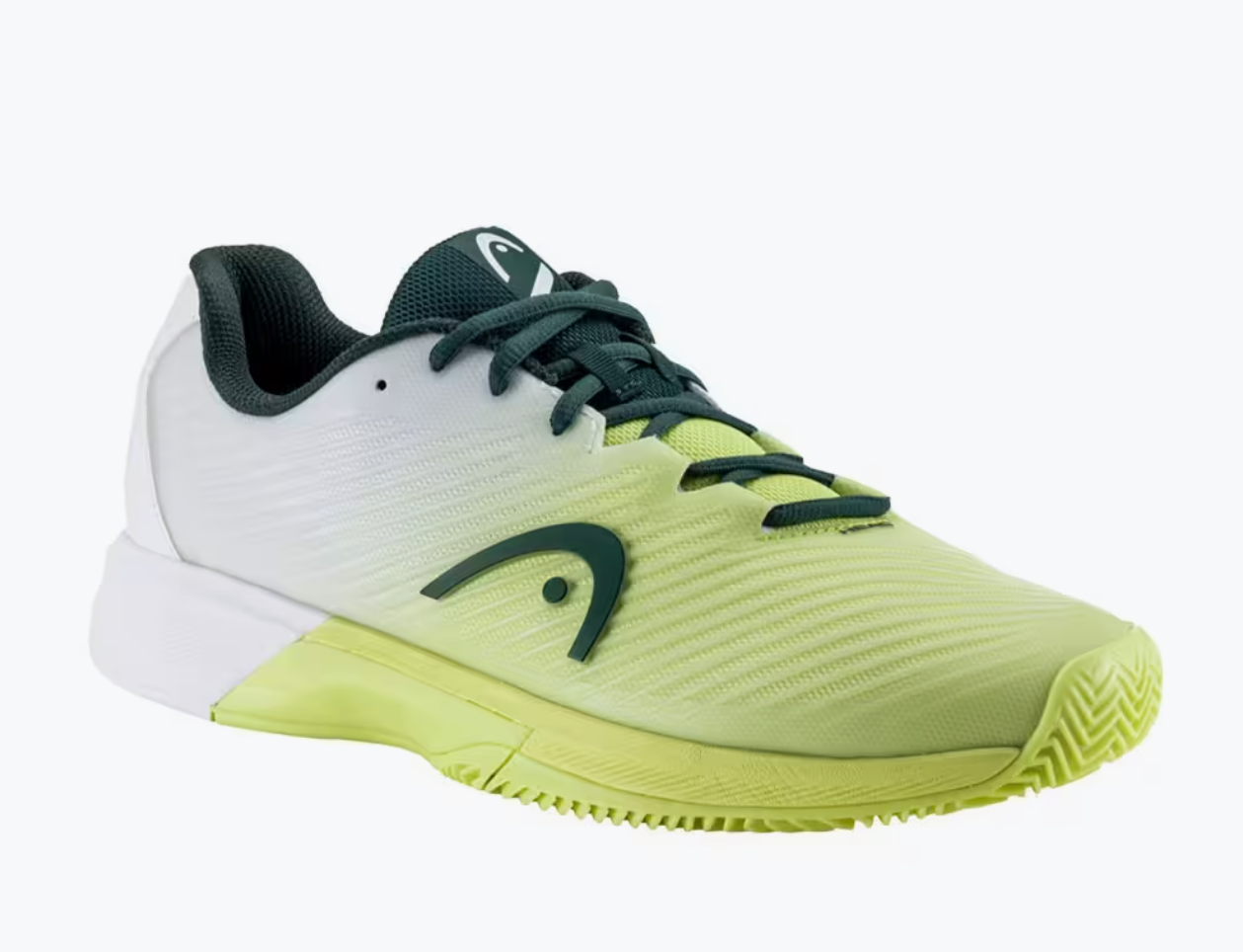 Zapatillas Head Revolt Pro 4.0 Clay Verde Blanco